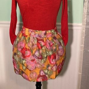Jcrew 00 colorful skirt